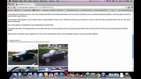 Finally, select copy to copy the email address so you can paste it into your email program. . Craigslist cars dc
